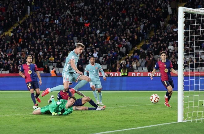 Barca dau Atletico Madrid anh 2